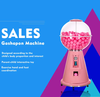 Distributeur de capsules de jouets à monnaie Big Ball Capsule E Kiosk, distributeur de capsules de jouets à monnaie pour les magasins