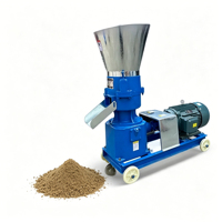 Nouvelle machine à granulés d'aliments pour animaux de type 300 pour poulets, porcs, chèvres, bovins, volailles - Haute capacité, facile à utiliser