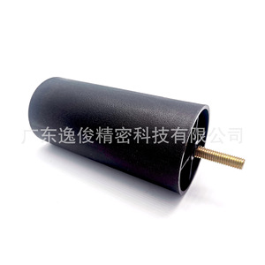 Yijun Cylindrical Plastic Sofa Legs Black 4057 Easy Installation Furniture Legs For Tables Chairs Beds Coffee Tables - Product Image 3