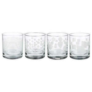 Juego de 4 vasos de agua Toni de 8.2x8.8 cm, 30 cl - Product Image 1