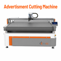 Máquina de Corte Oscilante CNC para Pegatinas Publicitarias, Cajas de Cartón, Cartón KT, Cartón, en Venta
