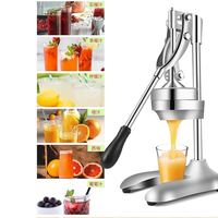 Topverkoper Keukenaccessoires Food Fruit Extractor Citrus Sinaasappelpers Roestvrijstalen Multifunctionele Handmatige Juicer Machine