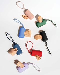 ที่ใส่ถุงเก็บอุจจาระสัตว์เลี้ยงแบบพกพาสำหรับกลางแจ้ง ปี 2024 รับผลิตแบบ OEM & ODM ด้วยกระบวนการพ่นสีแบบใช้ซ้ำได้ พร้อมม้วนถุงเก็บอุจจาระสุนัข 1 ม้วน บรรจุ 15 ใบ - Product Image 3