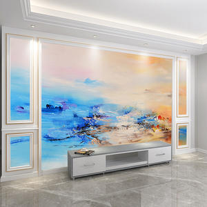 Nouveau fond d'écran TV papier peint Mural Art abstrait papier peint salon moderne Film et télévision revêtement mural décoratif - Product Image 2