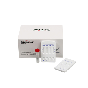 ชุดตรวจ <span class=keywords><strong>FIV</strong></span> สำหรับ<span class=keywords><strong>แมว</strong></span> Testsealabs ราคาโรงงาน สำหรับใช้ในบ้าน ตรวจหาโรค <span class=keywords><strong>FIV</strong></span>/FELV อย่างรวดเร็ว สำหรับสัตวแพทย์ - Product Image 1