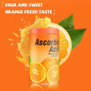 Tabletas <span class=keywords><strong>de</strong></span> <span class=keywords><strong>Vitamina</strong></span> <span class=keywords><strong>C</strong></span> Natural (Ácido Ascórbico) <span class=keywords><strong>en</strong></span> Oferta - Suplemento Dietético (1000 Tabletas) |   Apoya la Ingesta Nutricional Diaria - Product Image 1