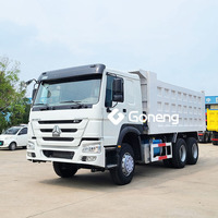 Camions à benne basculante d'occasion diesel robuste 10 roues 371 hp 375 camion à benne basculante Sinotruck Howo 6x4 tout neuf