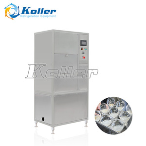 Máy làm đá hình cầu koller làm bóng đá trong suốt QB10 - Product Image 3