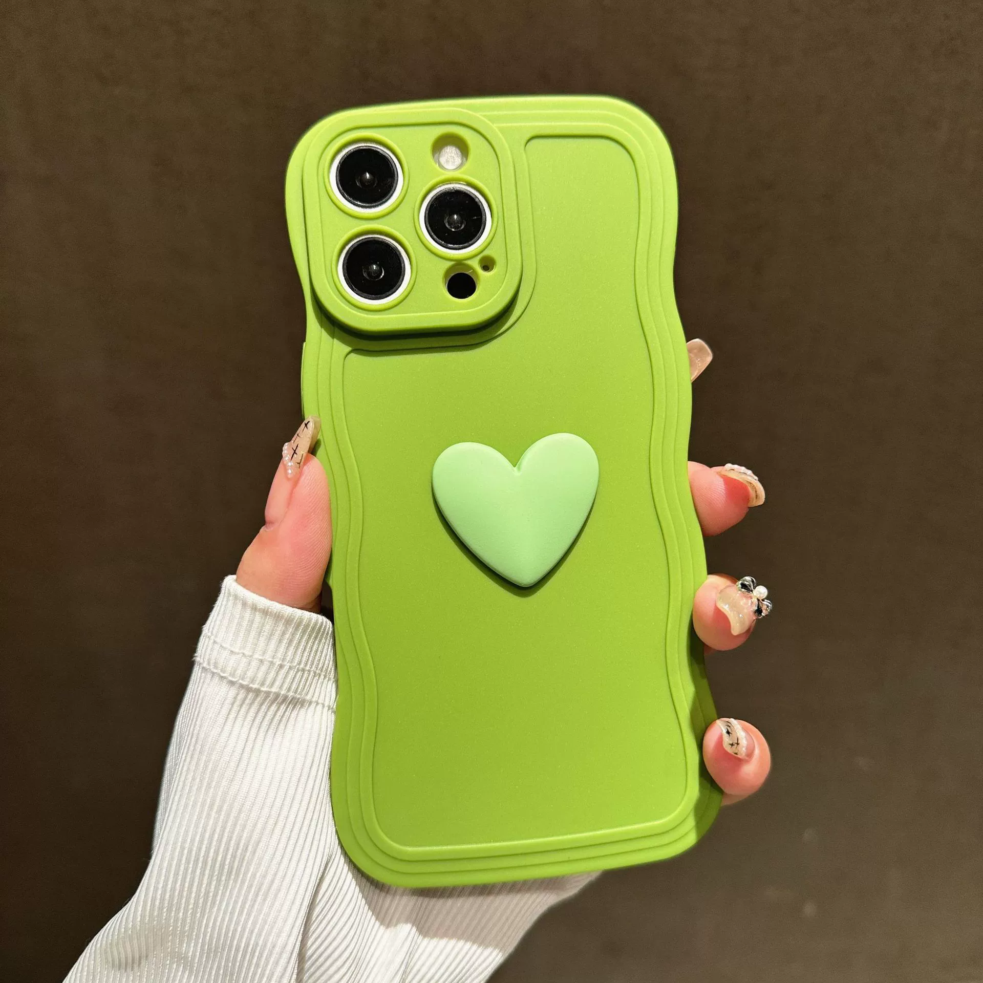 สีเขียว