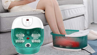 Bain de pieds électrique à usage domestique en plastique ABS avec contrôle de la température de 35 à 48 degrés pour les pieds