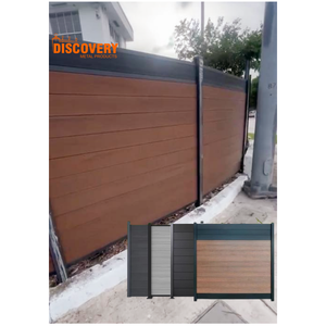 Panel <span class=keywords><strong>de</strong></span> Cerca <span class=keywords><strong>de</strong></span> Privacidad <span class=keywords><strong>de</strong></span> Material Compuesto Premium, Resistente a los Rayos UV, Bajo Mantenimiento, Cercado <span class=keywords><strong>de</strong></span> WPC <span class=keywords><strong>para</strong></span> <span class=keywords><strong>Contratistas</strong></span> - Product Image 3