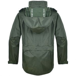 Impression personnalisée Camouflage Tactique Cape Poche Longs Manteaux de Pluie Imperméable pour Femmes Hommes Imperméable - Product Image 5