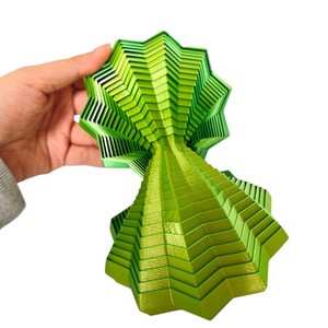 Jouets hexagonaux stéréoscopiques anti-stress imprimés en 3D Vashine, jouets amusants en PLA écologiques, jouets hexagonaux flexibles en cristal pour soulager la pression - Product Image 5