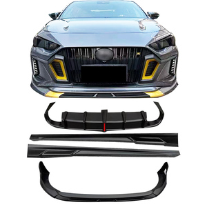 Kit de Carrocería para Automóvil Empow 2021-2024 con Difusor de Parachoques Delantero, Alerón Trasero y Faldones Laterales en Negro Mate para Kits de Carrocería - Product Image 3
