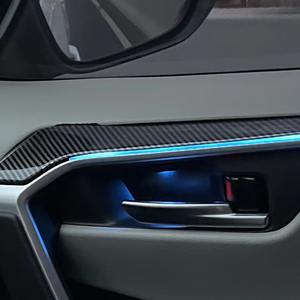 Pour Toyota RAV4/Wildlander voiture <span class=keywords><strong>porte</strong></span> intérieur LED poignée bol panneau lampe LED couleur unique Auto lumières ambiantes - Product Image 5