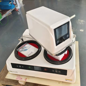 Machine de meulage et de polissage métallographique entièrement automatique à double disque FMP-3000S pour le traitement des surfaces métalliques - Product Image 1