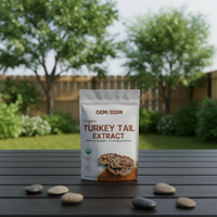 Extrait naturel de Queue de dinde en poudre, complément alimentaire pour animaux de compagnie, mycélium de champignon, polysaccharides actifs, absorption rapide et sûre pour chats et chiens