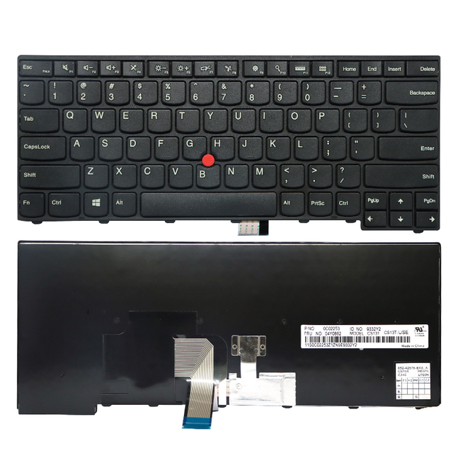 Wholesale US English Keyboard for ThinkPad E431 E440 T440 T440S T440P T450 T450S T460 L440 L450 L460 Laptop Keyboard Replacement
