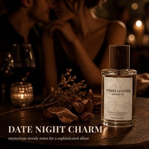 Artisanat exquis, parfum pour <span class=keywords><strong>homme</strong></span> en cuir ombré <span class=keywords><strong>de</strong></span> luxe, parfum longue durée 24 heures pour les affaires et les soirées romantiques - Product Image 5