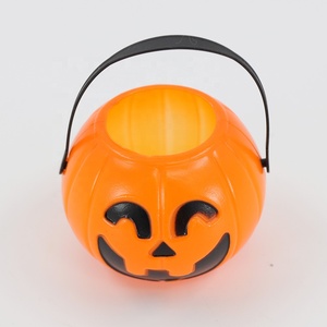 Mini Zucche Artificiali in Plastica Arancioni Domestar per Halloween, 7*7*5.5 cm, per Bambini, San Valentino, Ringraziamento HE HEH07 - Product Image 2