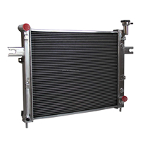 Radiador de refrigeración de aluminio completo para Jeep Grand Cherokee 4.7L V8 287ci 2001-2004