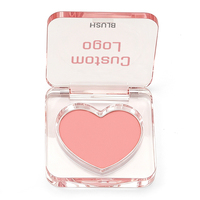 Masque Rubor Corazon Alta Pigmentacion Factory Soin du visage Vegan Marque privée OEM ODM Coeur Poudre de fard à joues