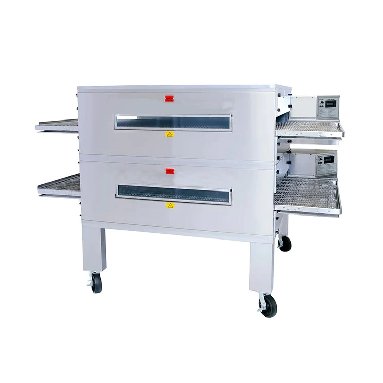 32 дюйма 18 дюймов Штабелируемый горячий воздух конвейерная лента для пиццы печь