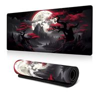 Tapis de souris de jeu XXL en caoutchouc, motif dessin animé, 120*60cm, tapis de bureau antidérapant surdimensionné, en stock