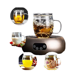 Taza <span class=keywords><strong>de</strong></span> té <span class=keywords><strong>de</strong></span> vidrio resistente al calor <span class=keywords><strong>con</strong></span> <span class=keywords><strong>filtro</strong></span> <span class=keywords><strong>de</strong></span> vidrio <span class=keywords><strong>y</strong></span> <span class=keywords><strong>tapa</strong></span>, juego <span class=keywords><strong>de</strong></span> <span class=keywords><strong>tazas</strong></span> <span class=keywords><strong>de</strong></span> té <span class=keywords><strong>de</strong></span> vidrio <span class=keywords><strong>de</strong></span> borosilicato alto - Product Image 5