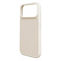 Coque de téléphone antichoc 2-en-1 effet peau pour iPhone 17 avec design de patch concave, style INS, couleur unie, motif 3D minimaliste DIY