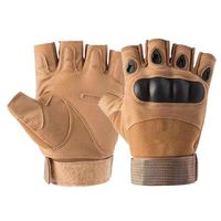 Gants de combat à doigts longs pour hommes, résistants aux coupures, antidérapants, en nylon, pour le cyclisme