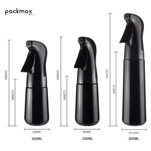 Refillable Eco-Friendly 200ml 300ml Fine <b>Mist</b> Continuous Spray PET <b>Bottle</b> for Home Cleaning Salon & Hair Treatment Recyclable - Product Image 4