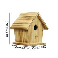 Slimme buitencamera voor vogelhuisjes, WiFi vogelnestring, verborgen camera's voor buitenhuisjes, vogelhuisje zonder camera