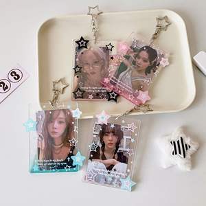 Al por mayor foto personalizada acrílica Kpop funda para tarjeta de identificación fabricante dibujos animados foto personalizada tarjetero - Product Image 4