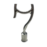 Pièces personnalisées en métal aluminium CNC Crochet d'aménagement paysager OEM pour la fixation de crochet de portée d'extension pour poteau d'extension