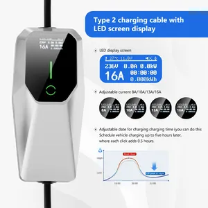 Chargeur domestique portable d'Ev Portable Plug and Play