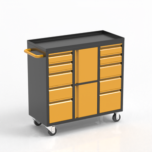 Heavy-Duty Metal Workshop <b>Tool</b> Storage Cabinet with 10 <b>Drawers</b> OEM Customizable - Product Image 6