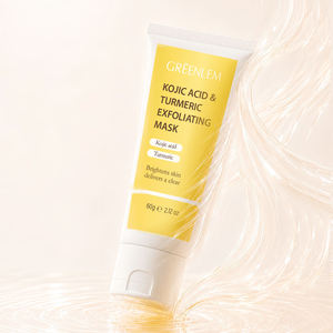 Nettoyant moussant exfoliant à l'acide kojique et au curcuma pour peaux grasses à tendance acnéique - Éclaircissant et réducteur de taches brunes - Product Image 3