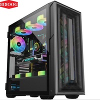 Boîtier d'ordinateur de jeu B718 Atx Gaming Gamer PC