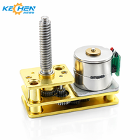Moteur pas à pas KECHEN MOTOR 10 mm à engrenages PM 2 phases 5 V CC, mouvement linéaire de haute précision, axe à vis sans fin en acier inoxydable de précision