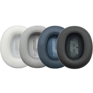 Coussinets d'oreille en cuir protéiné pour casques <span class=keywords><strong>JBL</strong></span> Live 650BTNC, 660NC, E65BTNC, Duet NC – Coussinets en mousse pour casques à <span class=keywords><strong>réduction</strong></span> <span class=keywords><strong>de</strong></span> <span class=keywords><strong>bruit</strong></span> - Product Image 1