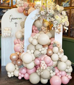 <span class=keywords><strong>Arche</strong></span> <span class=keywords><strong>de</strong></span> ballons pastel double en sable <span class=keywords><strong>blanc</strong></span> <span class=keywords><strong>rose</strong></span> et <span class=keywords><strong>or</strong></span> pour les décorations <span class=keywords><strong>de</strong></span> fête Boho Guirlande <span class=keywords><strong>de</strong></span> ballons blancs - Product Image 2