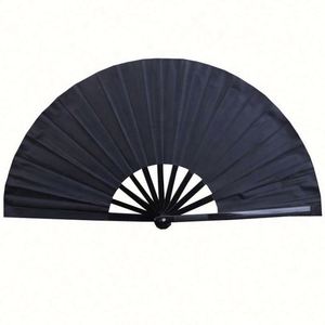 Bamboo Rave Large Custom Printed Folding 13INCH Hand Fan With Logo - Product Image 2