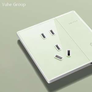 Interruptor de Pared con Panel Táctil de Vidrio Templado, Interruptor de Luz, Interruptor de Timbre, para Cocina, con Clasificación IP20, 1 Vía - Product Image 5