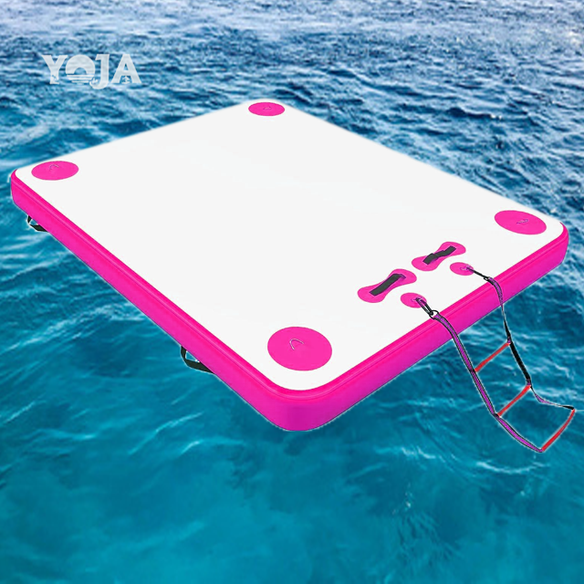 Water Fun Inflatable Floating Dock for Lake With Pump