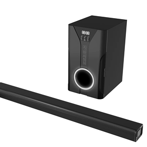 Bonne vente Barre de son sans fil avec caisson de basses filaire Son surround TV Barre de son système de cinéma maison Haut-parleur - Product Image 1