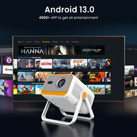 Nouveau projecteur intelligent à ultra courte focale Z8 4K Android 13 1080P silencieux portable LCD pour cinéma maison et jeux en extérieur