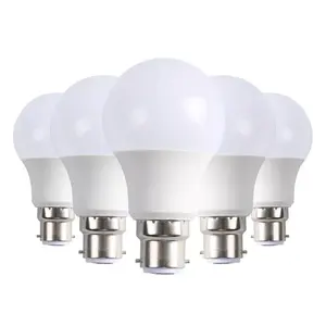 Ampoule Led intelligente, haute qualité, usine chinoise, support E27, haute puissance, bon marché, A60, A70, 3w, 5w, 7w, 9w, 12w, 15w, 18w, Lumen