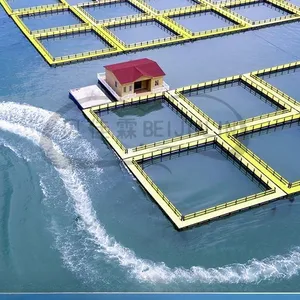 Manufacturers Customized Large-scale Deep-sea Cage Fishing Platform Breeding Ultra High Molecular Weight Polyethylene Mesh