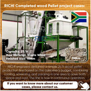 עושר עץ בעל קיבולת גבוהה כדורי עץ ייצור קו 20 טון/h אורן sawwrlets להכנת מכונה לדלק - Product Image 3